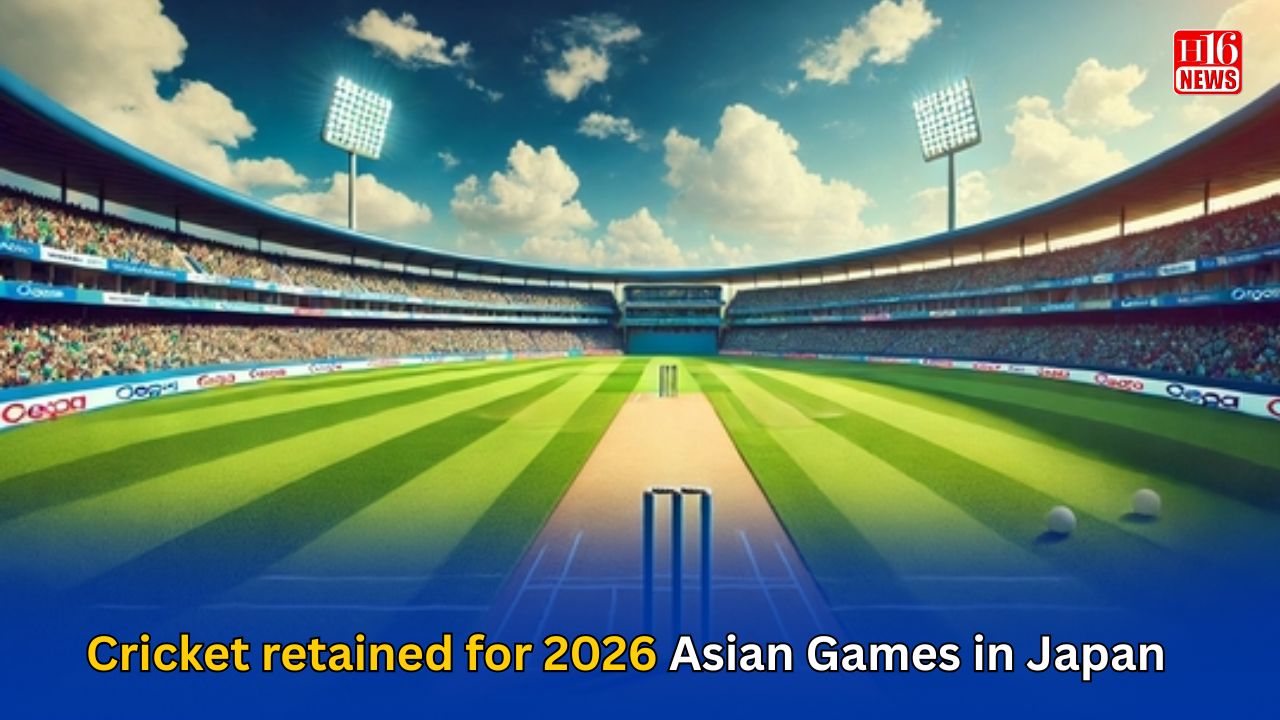 Cricket retained for 2026 Asian Games in Japan